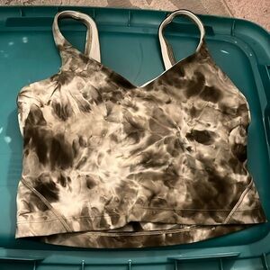 Lululemon align tank in camo green